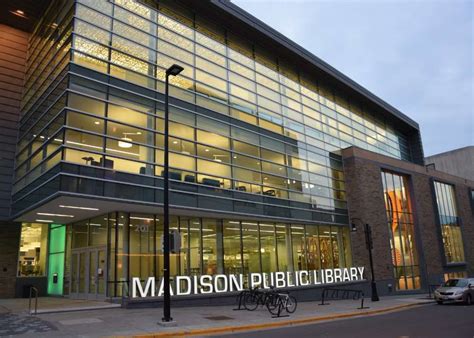 Madison central library - Mar 15, 2024 · 516 Cottage Grove Rd Madison, WI 53716. 608-224-7100 pinney @madisonpubliclibrary.org. Hours 9am-9pm Mon-Fri 9am-5pm Sat. Holiday closures: All libraries except Central Library will be closed Sunday, March 31 for Easter. 